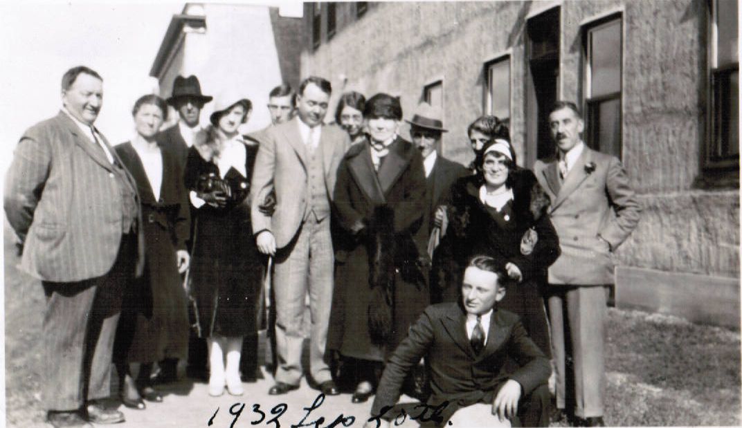  Original Photo of Wedding  supplied by estate of Mary Brooks  